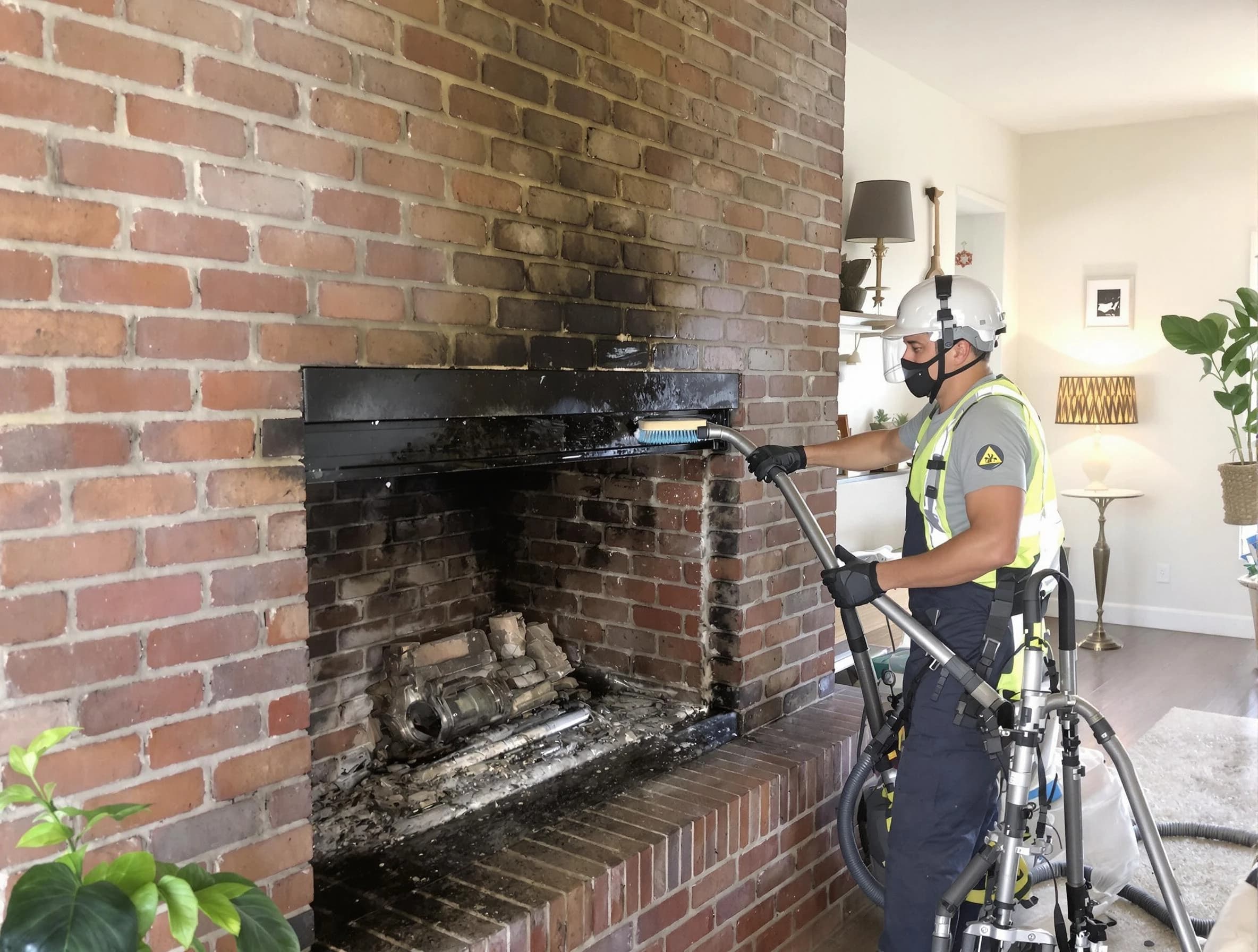 Tuttle Chimney Sweep providing fireplace cleaning services in Tuttle, OK