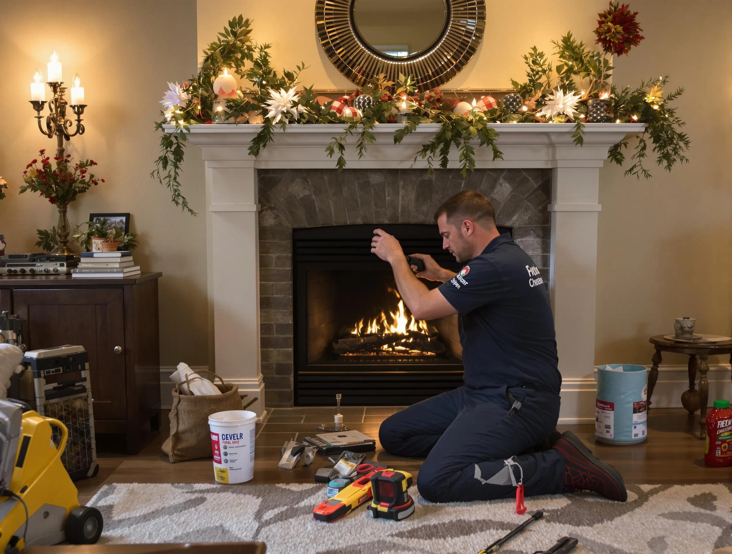 Tuttle Chimney Sweep offering fireplace maintenance services in Tuttle, OK