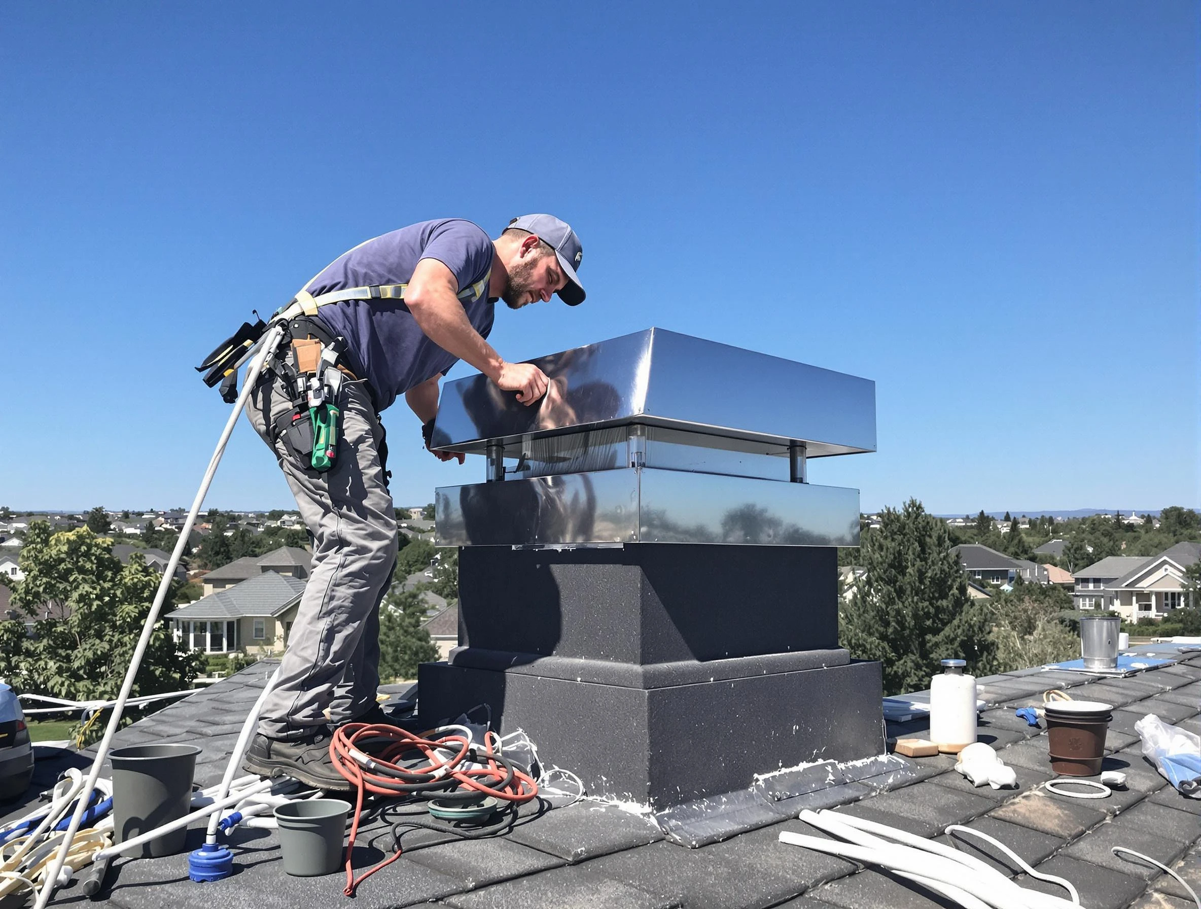 Chimney Cap Services service in Tuttle, OK
