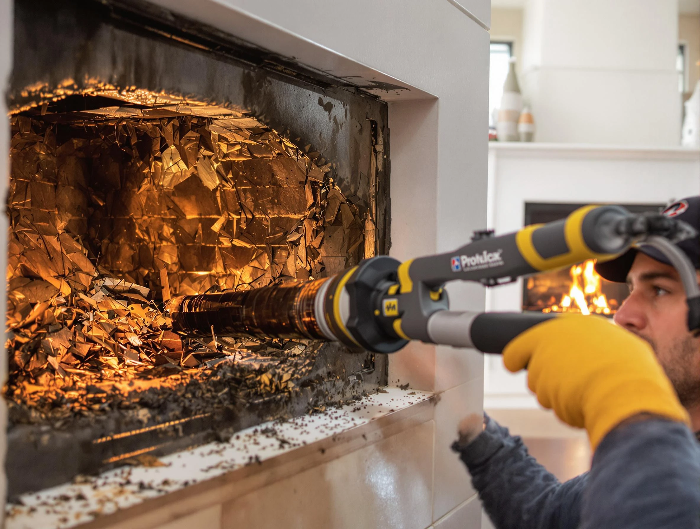 Professional chimney cleaning by Tuttle Chimney Sweep in Tuttle, OK