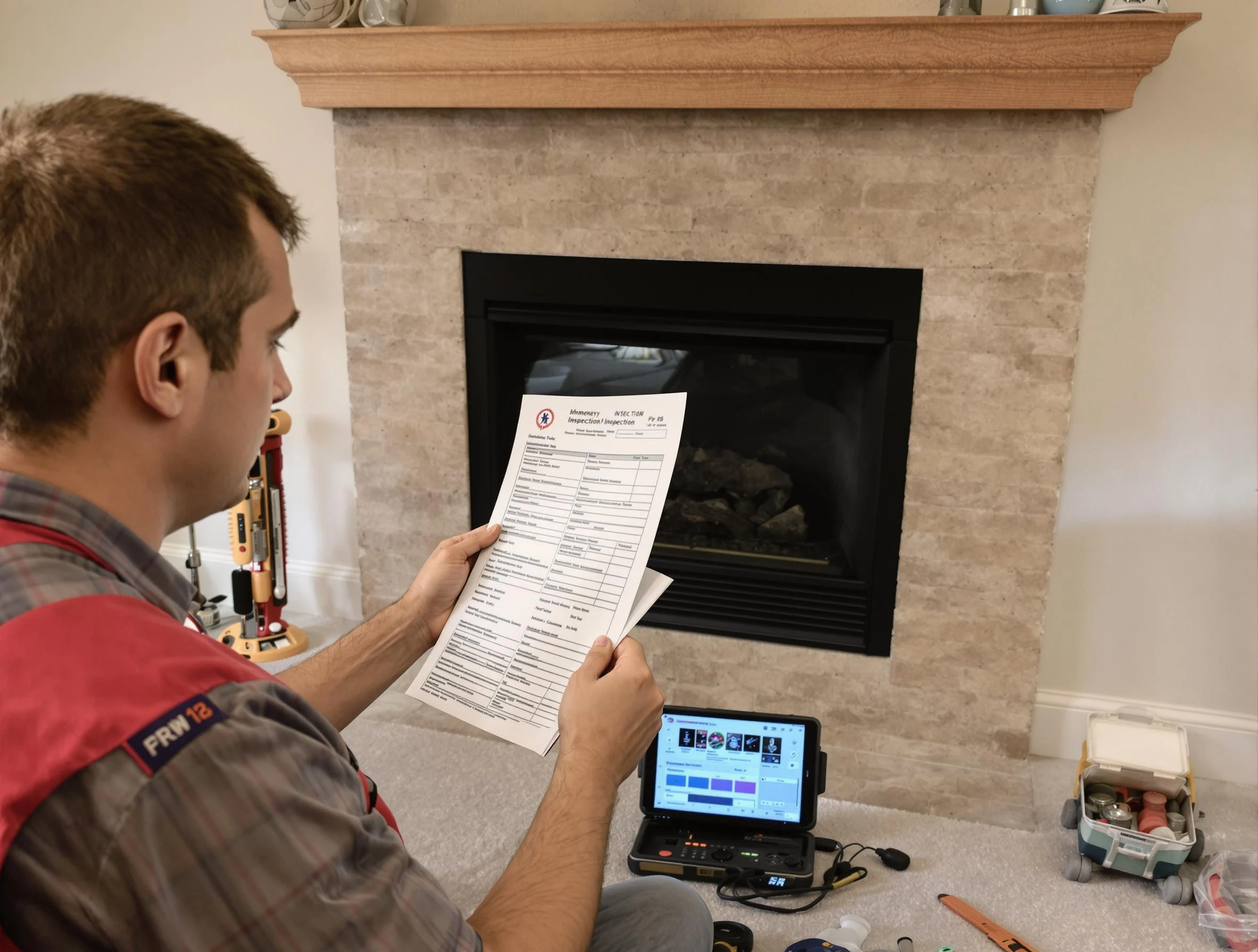 Thorough chimney inspection by Tuttle Chimney Sweep in Tuttle, OK
