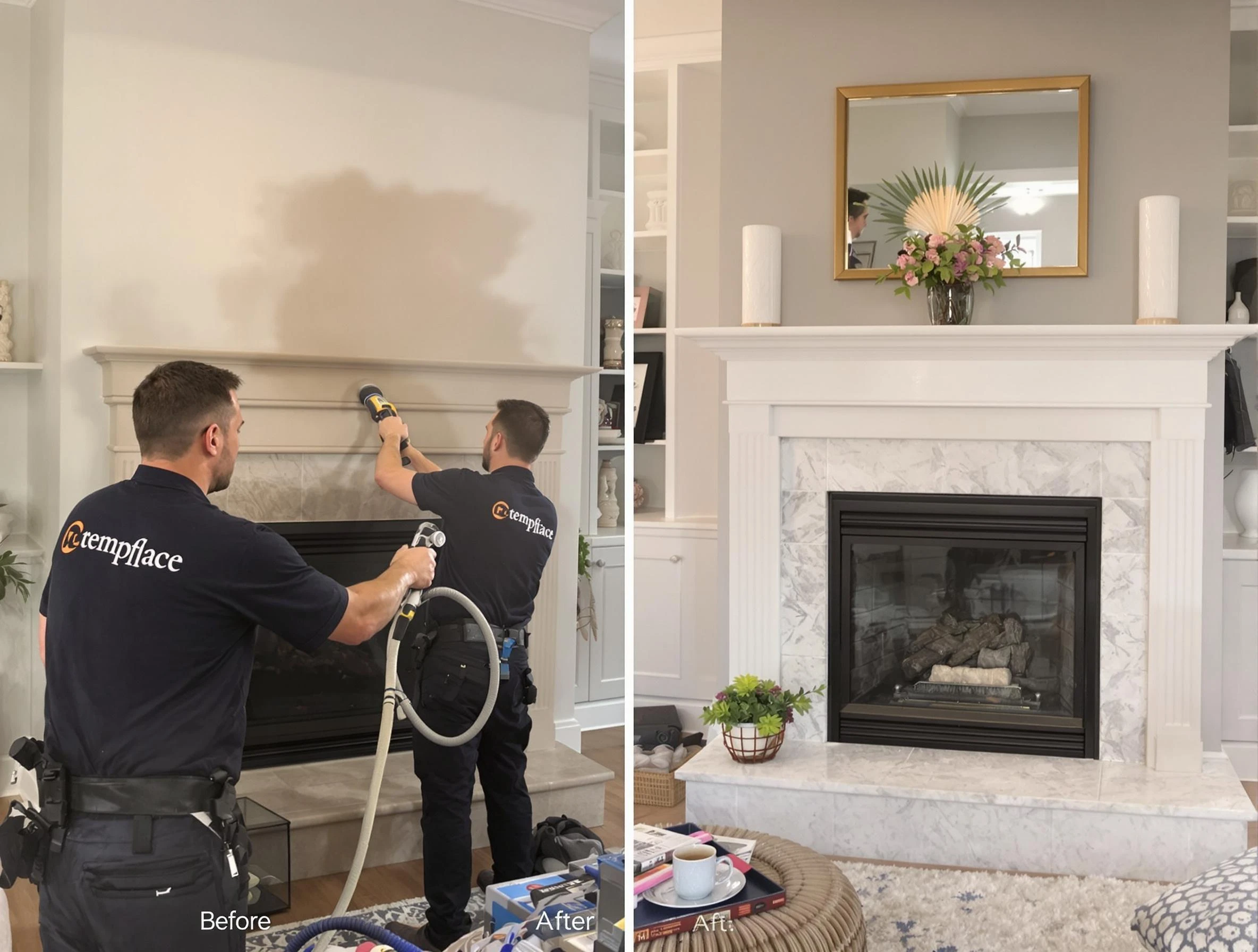Professional soot removal by Tuttle Chimney Sweep team in Tuttle, OK